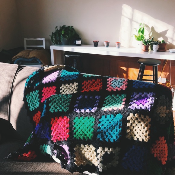 Vintage Other - Crochet Throw